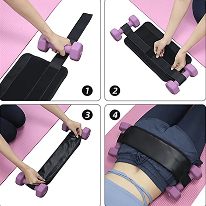 Hip Thrust Belt Glute Bridge Pad - Bouchrati