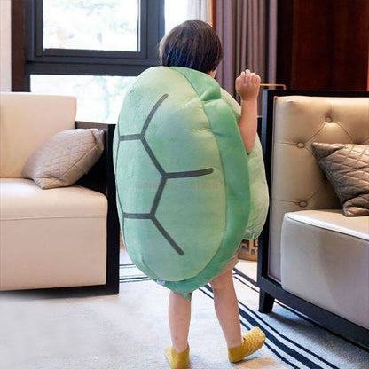 Wearable Turtle Shell Pillows - Green - Bouchrati